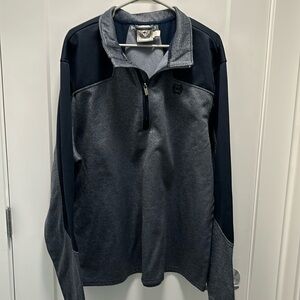 Cinch XXL Gray/Black Quarter Zip
